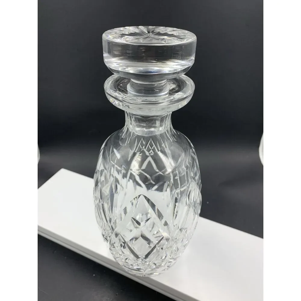 Vintage Waterford Crystal Lismore Spirit Decanter with Ball Stopper